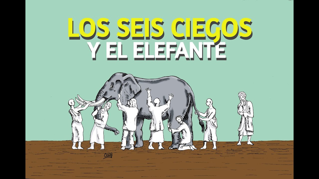 Los seis ciegos y el elefante -Cuento - YouTube