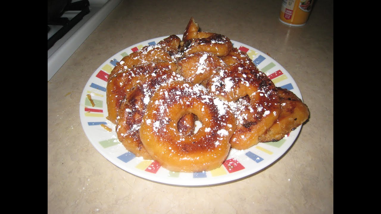 Glazed Doughnuts French Toast Laura Marra YouTube