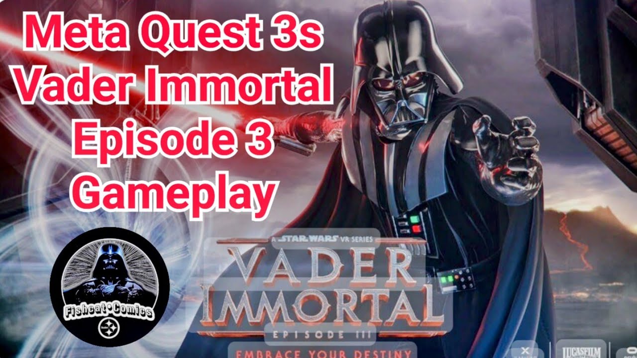 Meta Vader Meta quest 3s Vader Immortal Episode 3 Gameplay with a Newbie - YouTube