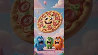 🍕 Flying Pizza Challenge 😱 | Can It Find The Right Hole? #Shorts