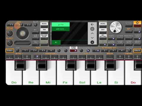 تعليم اغنيه وفيق حبيب وا عيني عزف اورغ 