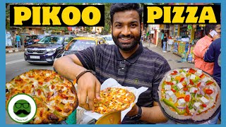 Street Food Cheese Burst Pizza in Mumbai | Pikoo Pizza | Ragi Pizza | Veggie Paaji