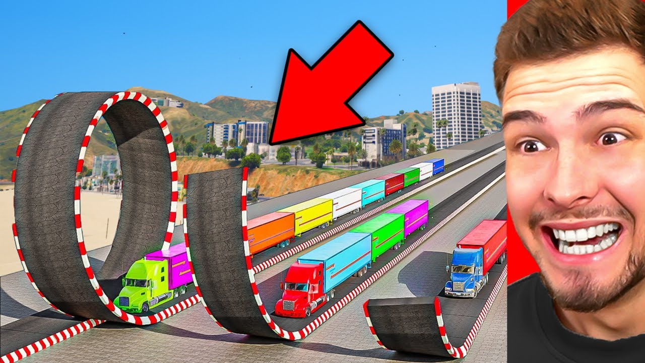DAS VERRÜCKTESTE LKW RENNEN in GTA 5!
