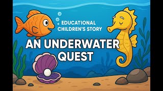 🎉🐠 Finley’s Underwater Quest: Finding the Lost Pearl! 🐚✨ | Fun Math Adventure for Kids