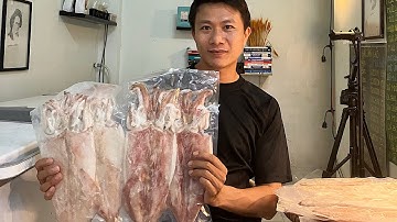 Trải nghiệm mực một nắng Phú Quý nổi tiếng với hương vị thơm ngon, ngọt tự nhiên