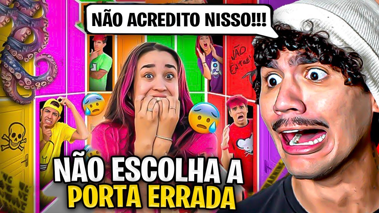OS ROSAS SOBREVIVERAM À 100 PORTAS MISTERIOSAS *Desafio extremo