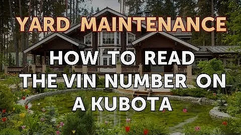 Jak přečíst číslo modelu Kubota?