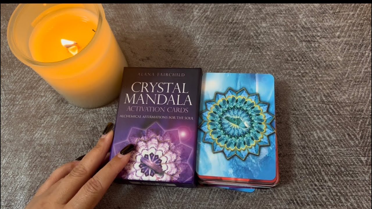 Crystal Mandala Activation Cards, Flip Through / Activation Cards