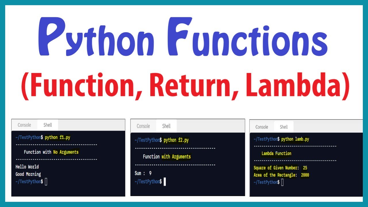 Src functions python