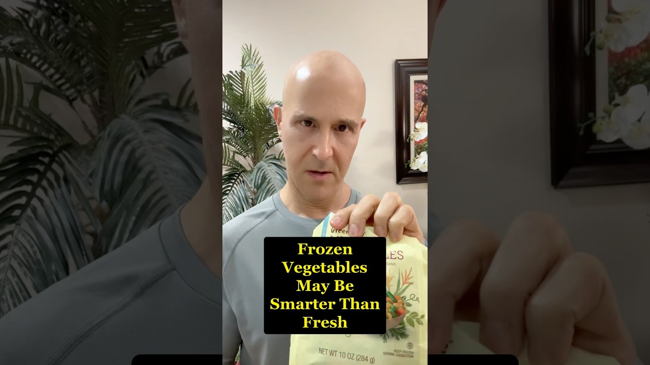Frozen Vegetables May Be Smarter Than Fresh! #drmandell #vegetables #health #healing