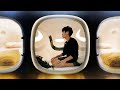 I slept in a Japanese futuristic pod hotel...