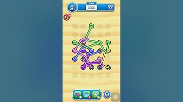 Twisted tangle level 251 #viral #androidgames #trending #shortsfeed #1million #gaming
