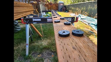 How to Install a Deck Ledger with Deck to Wall Spacers