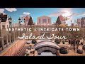 AESTHETIC + INTRICATE TOWN ISLAND TOUR | Animal Crossing New Horizons