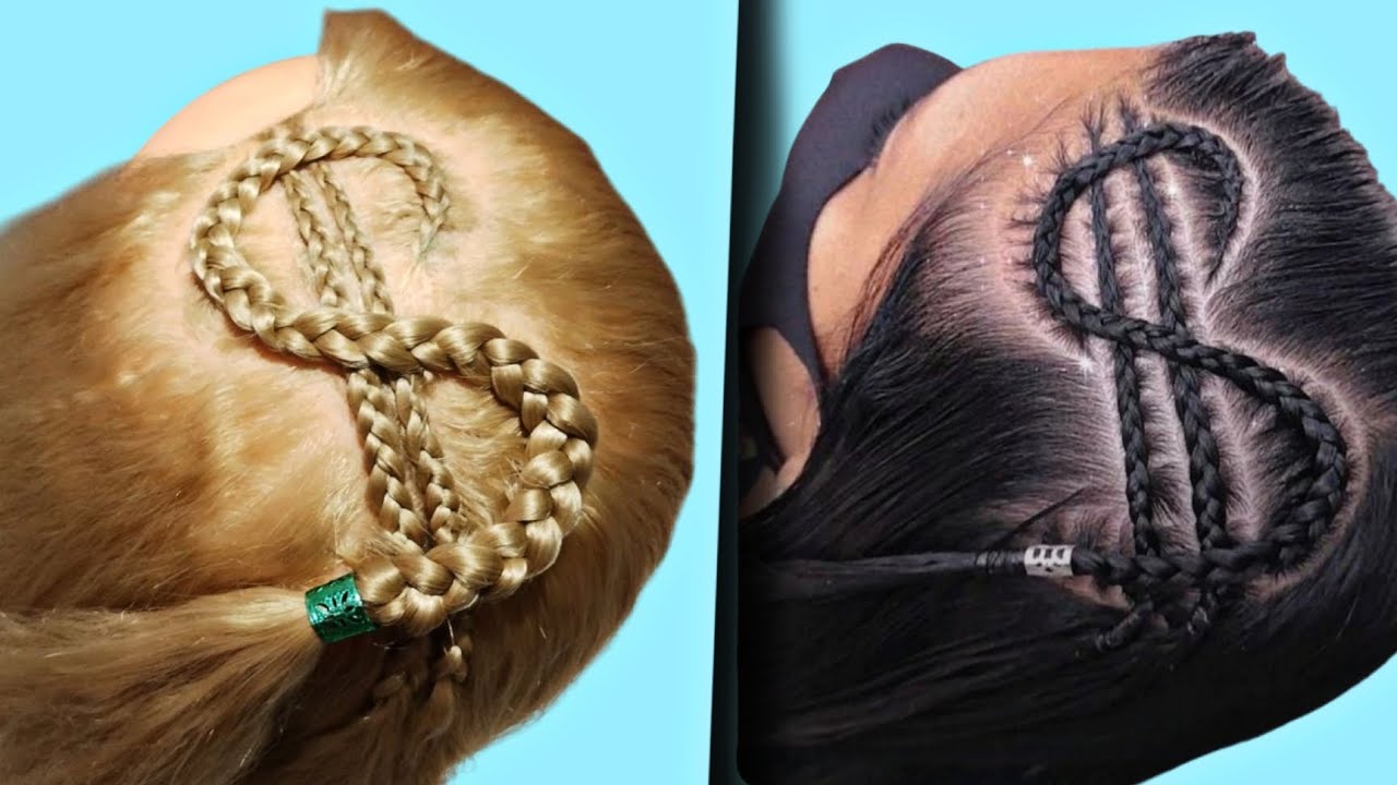 TUTORIAL TRANÇA NAGÔ CIFRÃO | PASSO A PASSO 💲