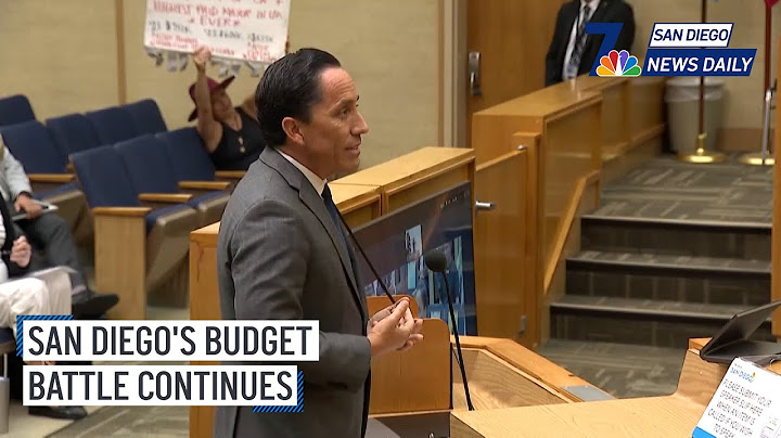 Mon. June 23 | City of San Diego's budget battle continues | NBC 7 San Diego