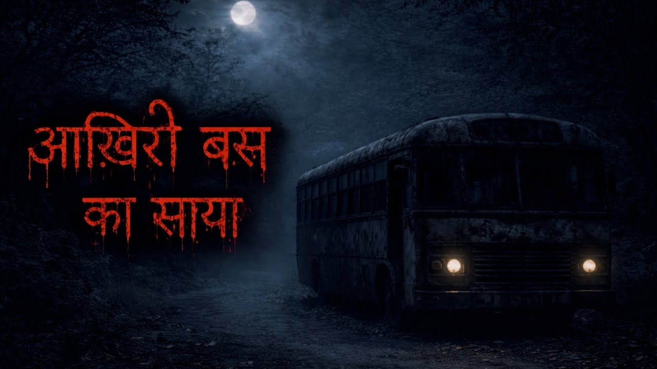 आखिरी बस का साया | Hindi Horror story 