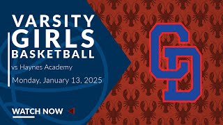 Varsity Girls Basketball vs Haynes Academy High School