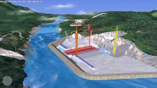 SONG TRANH 4 HYDROPOWER- 4D SIMULATION OF CONSTRUCTION SEQUENCE-DBIM