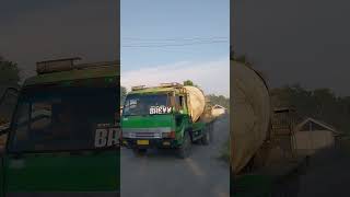 Otw ngecor jalan desa Bulusari Kecamatan Gandrungmangu #shorts #trukmolen