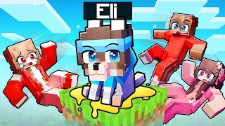 I Became A Dog On A One Block In Minecraft