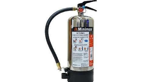 Minimax Kitchen Fire Extinguisher Features