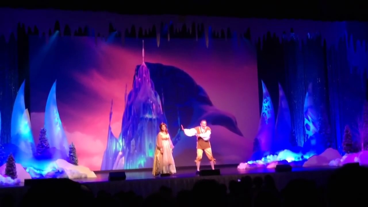 Let it Go Frozen Summer Fun Sing-a-Long Walt Disney World Hollywood Studios アナと雪の女王