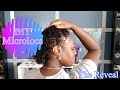 DIY Microlocs | The Reveal | Loc Journey | Interlocks