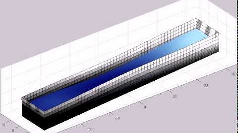 Hydroelastic analysis of floating liquid storage structures in regular waves (0.24 rad/sec)