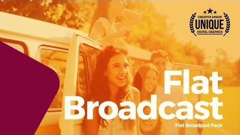 Flat Broadcast Pack (After Effects Template)