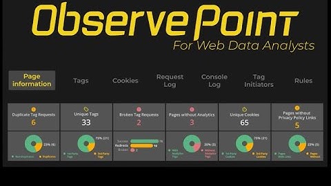 ObservePoint for Web & Data Analysts