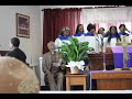 Johnson Chapel C.M.E. Church of Whiteville sings "My God is Awesome"