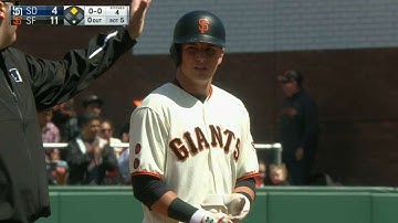 SD@SF: Panik doubles home Span to extend the lead