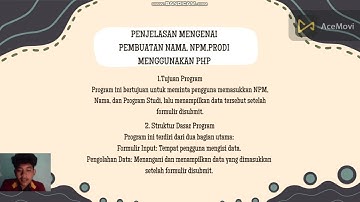 Pengenalan mengenai bahasa pemrograman PHP