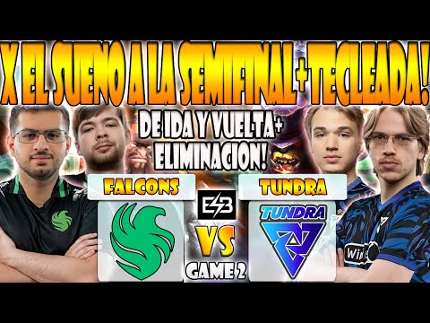 FALCONS VS TUNDRA BO3[GAME 2]ELIMINACION- TOPSON, PURE, RAMZES VS ATF, SKITER-THE INTERNATIONAL 13