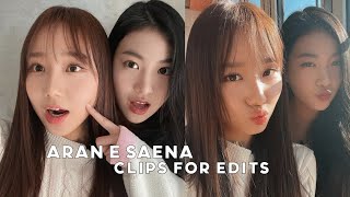 Saena & Aran clips for edits (FIFTY FIFTY)