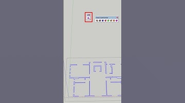 Tips Sketchup : Vẽ tường nhanh