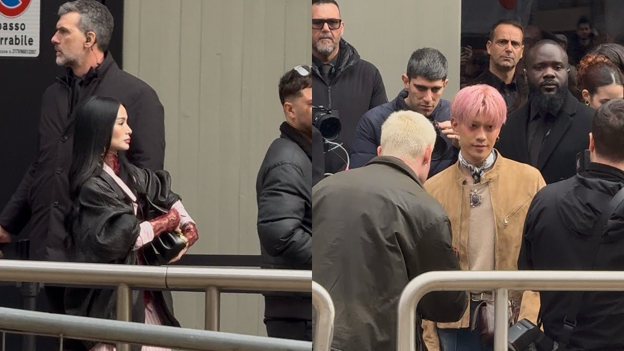 YAMATO & HEART EVANGELISTA AT DOLCE & GABBANA SHOW FW26/27