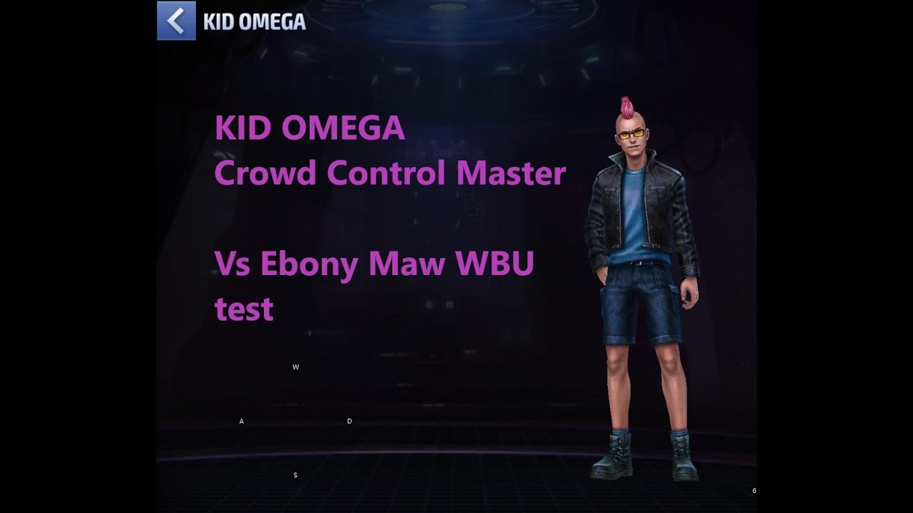 Kid Omega  - First time playing - Crowd control master