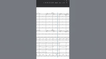 serenade 1 #shorts #serenade #music #classicalmusic #score   #composition  #orchestra  #chamber