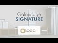 Prsentation de la porte  galandage signature de sogal