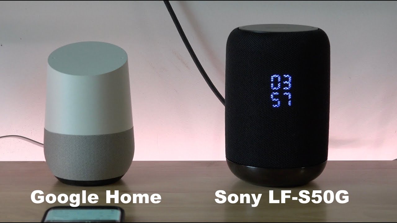 Sony LF-S50G | Smart Speaker Review - YouTube