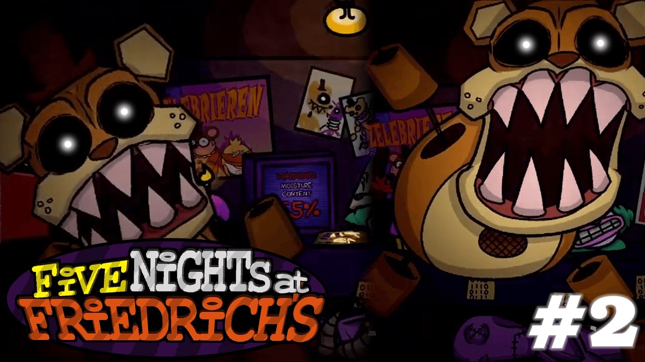 NIGHT 5 HAS A BOSS FIGHT?!? || Five Night's At Friedrich's