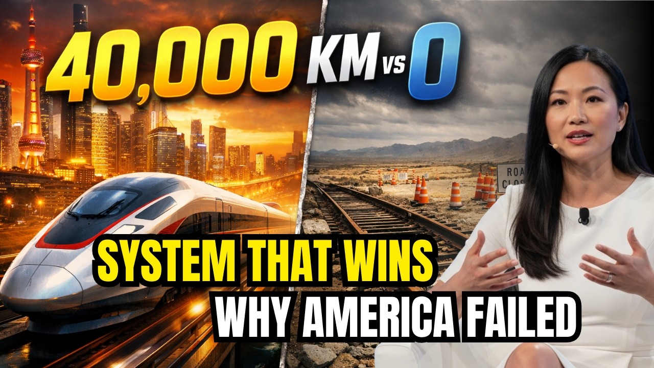 How China Built 40,000 KM of High-Speed Rail (While California Built 0)