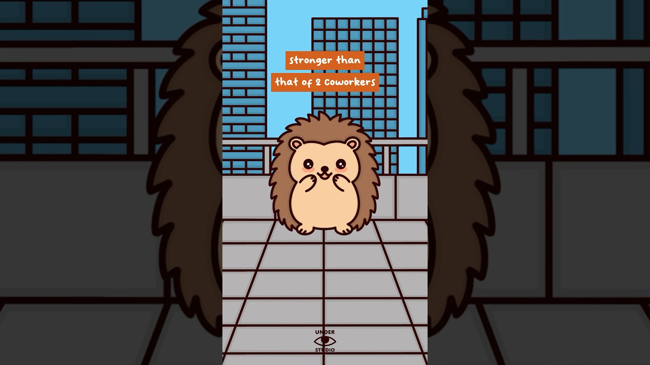 Bonded By The Chaos 🦔 Hedgie Coworker | Animation Meme | Original Audio: Rachel Overthinker