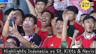 Highlights Indonesia vs St. Kitts & Nevis | FIFA Series 2026 di Jakarta. 