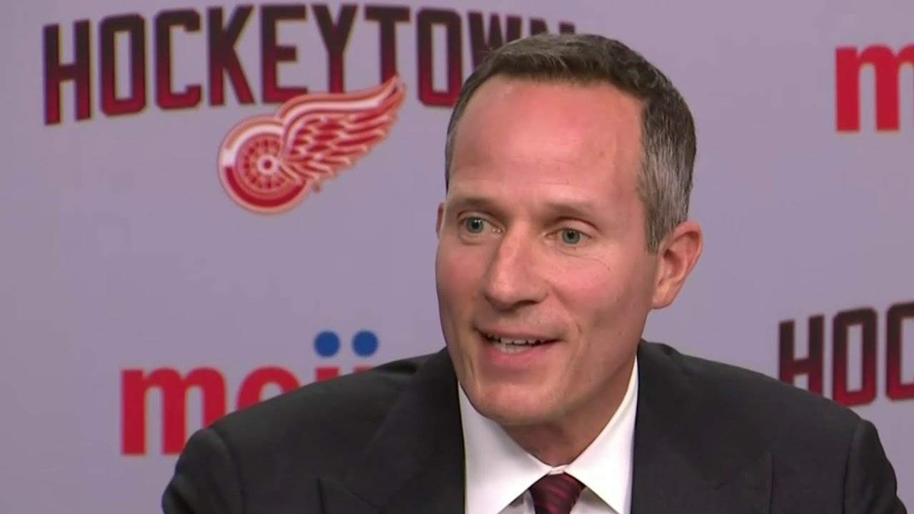 Detroit Red Wings General Manager Steve Yzerman Discusses Young Hockey  Talent - Ilitch Companies News Hub