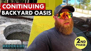 Part 2: Curves & Engineering | Huge Retaining Wall & Permeable Patio