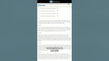 2025 Digital ACT Science Using Official ACT Practice Exam: "Based on the Description"