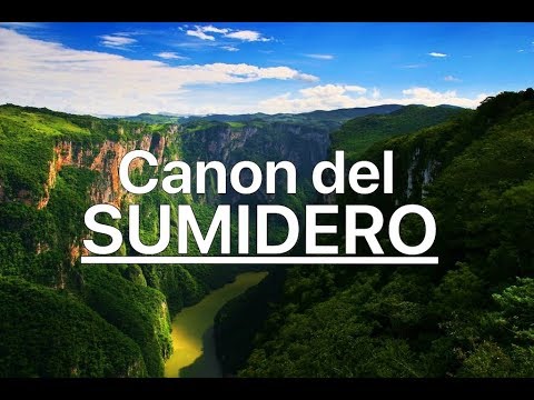 Видео: Sumidero Canyon - одно из главных природных чудес Мексики